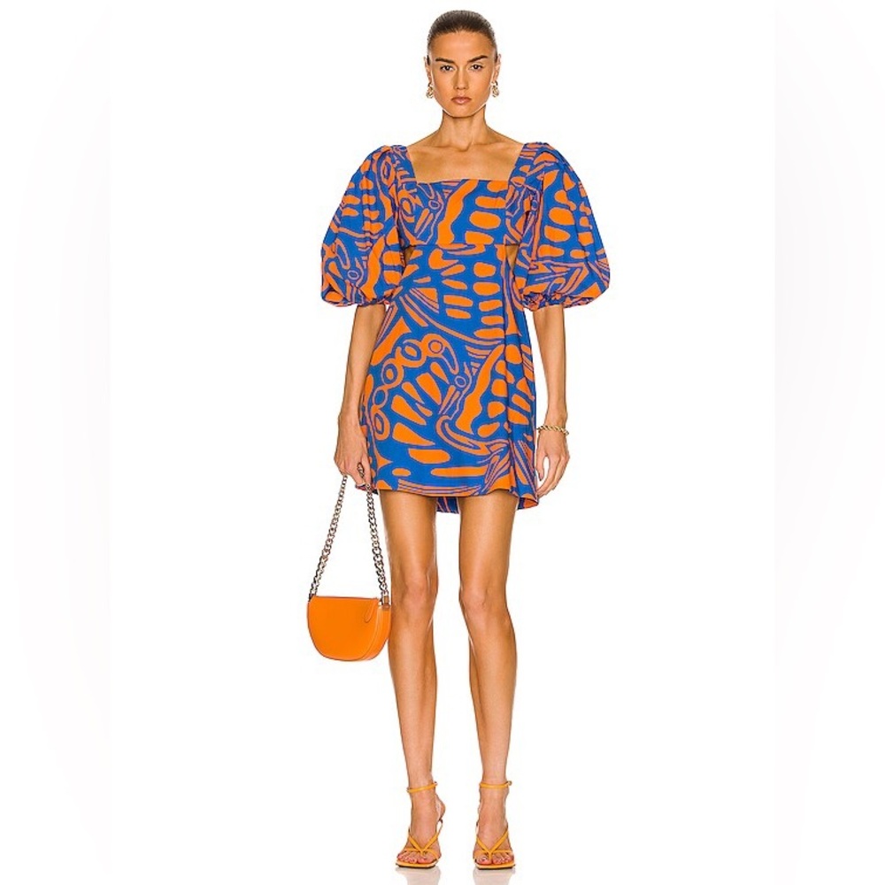 Alexis Blue and Orange Mini Dress